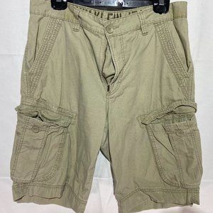 Calvin Klein Beige‎ Cotton Cargo Shorts Men's 32 Waist